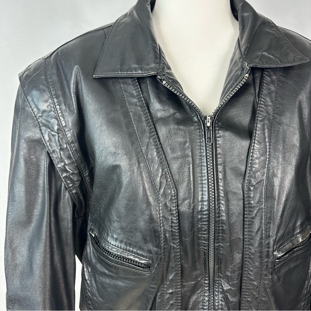 Berman’s Genuine Leather Jacket - Picture 2 of 8